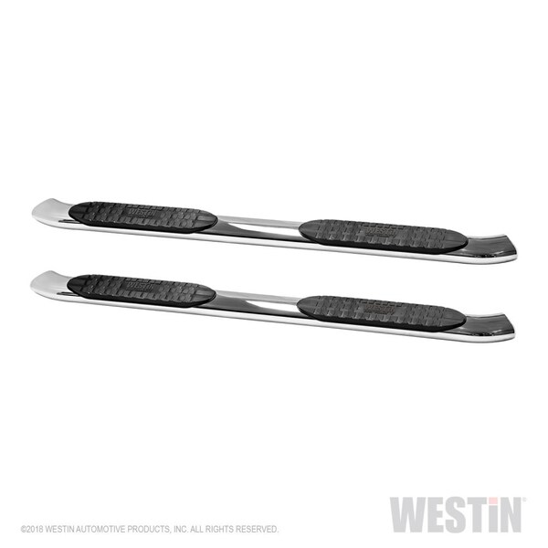 15-C F150 SUPERCAB/17-C F250/F350 SUPERCAB PRO TRAXX 5IN OVAL STEP BAR-STAINLESS STEEL